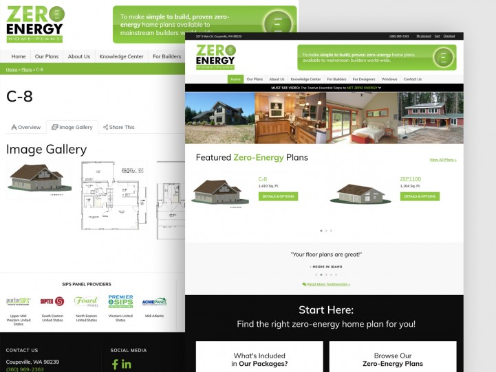 Zero-Energy Home Plans